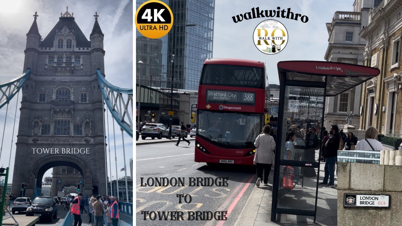 Let’s walk: LONDON BRIDGE TO TOWER BRIDGE
