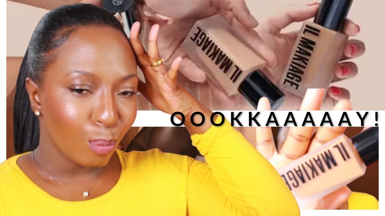 Trying il Makiage foundation.....again || shade 190 || How to il makiage foundaton || Everything Nat