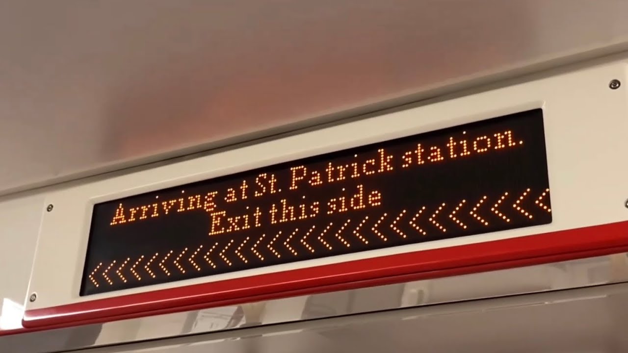 TTC Station - Announcements of stations between College and Vaughan Metropolitan Centre