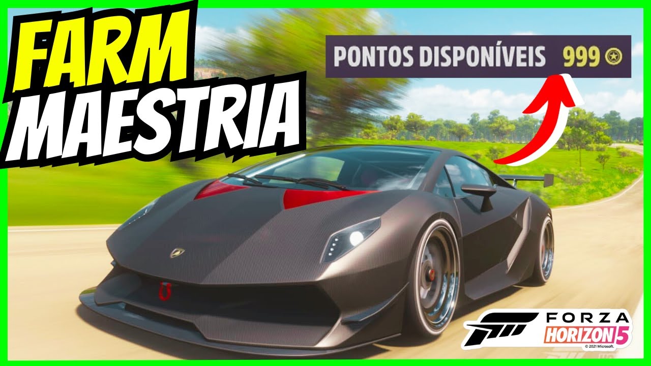 NOVO FARM PONTOS FORZA HORIZON 5 