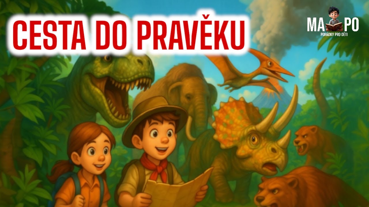 CESTA DO PRAVĚKU 🦕⛺ | Dobrodružná audiopohádka pro děti