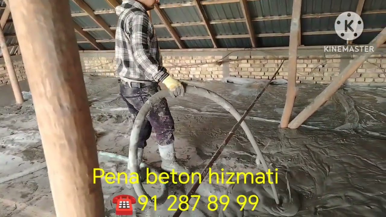 Pena beton, tomga quysa bo'ladmi?