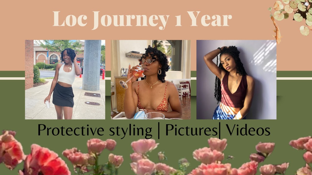 1 Year Visual Loc Journey | Pictures and Videos | TwoStrand Twist Method