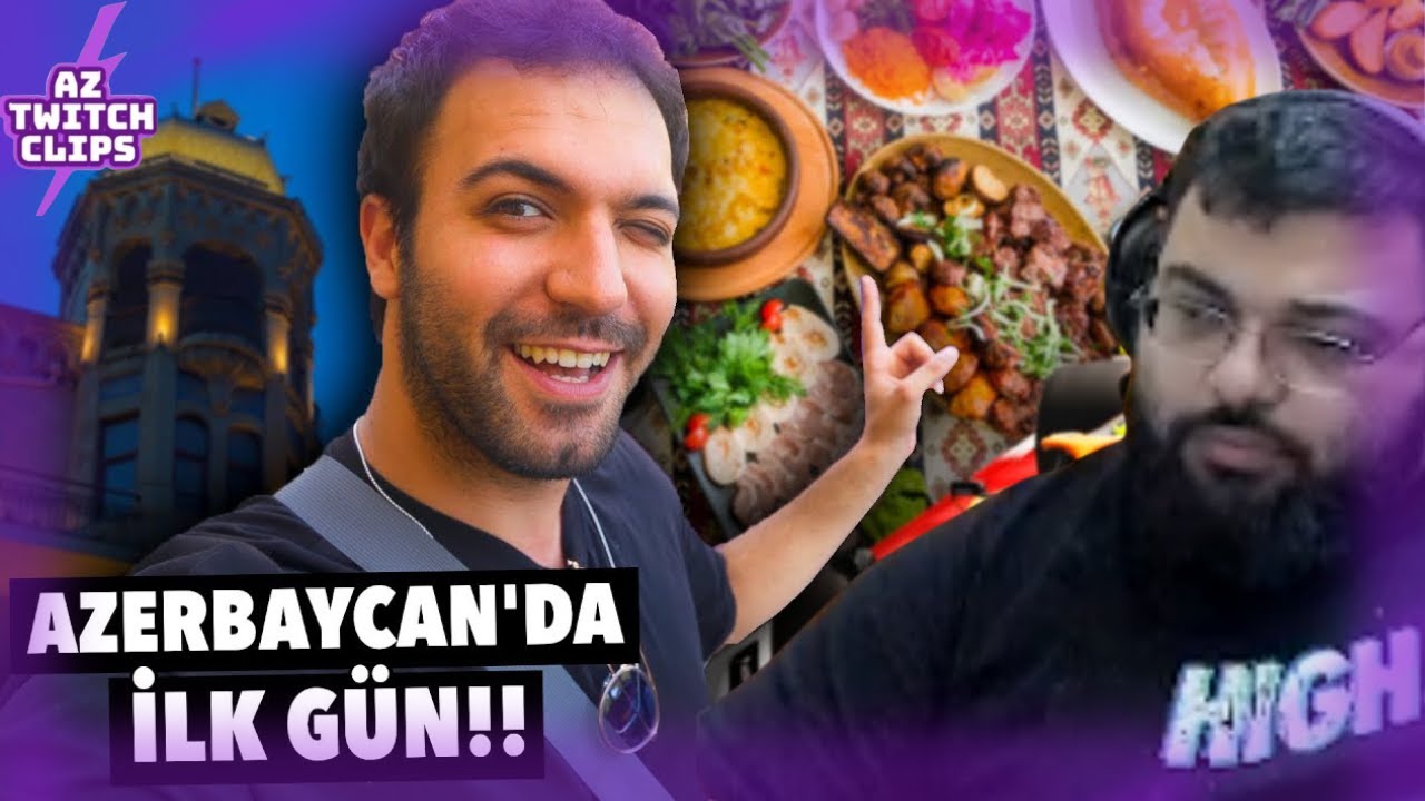 Imanovs Azərbaycan'da YEMEK DOLU İlk Gün