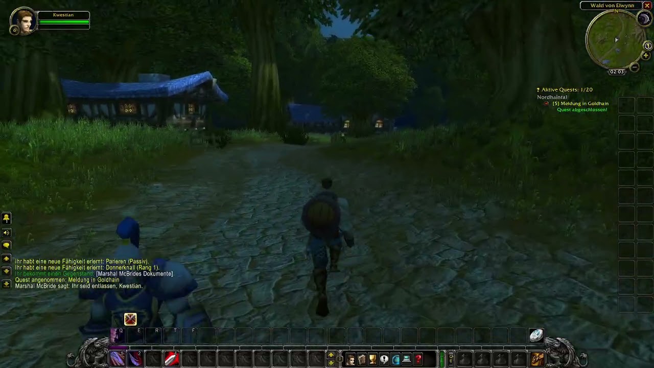 World of Warcraft Classic / Quest : Meldung in Goldhain