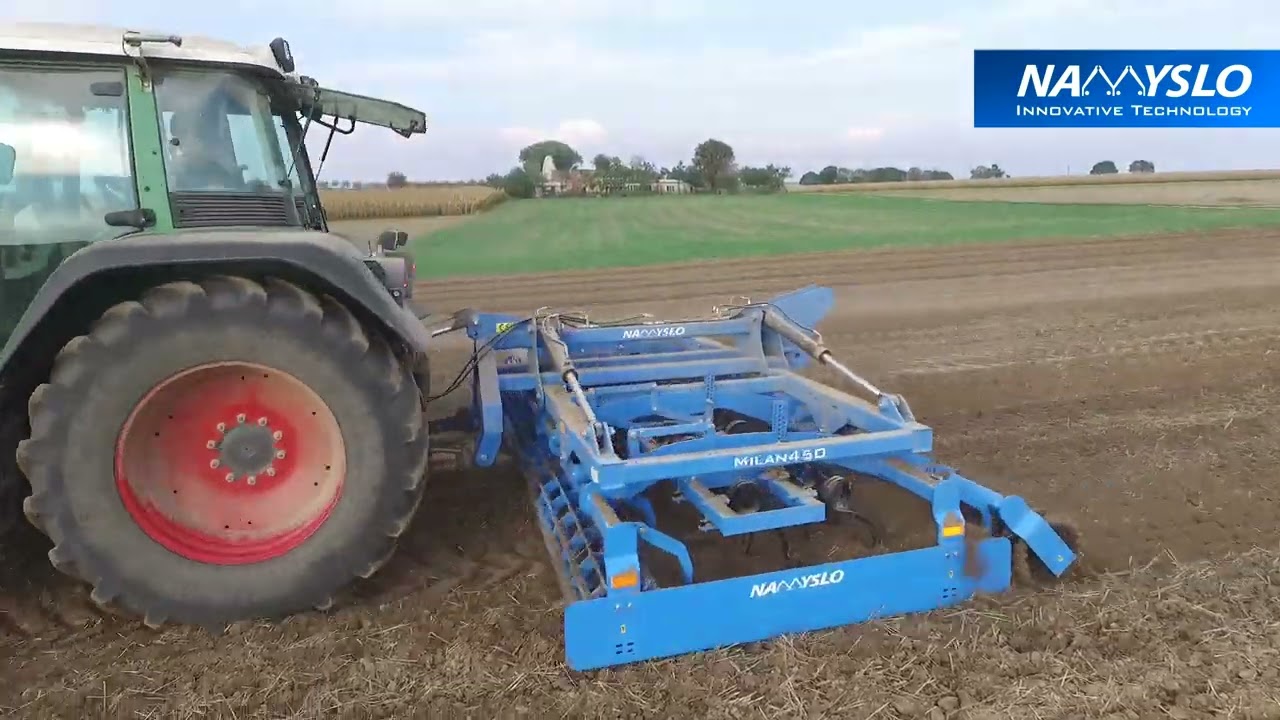 Agregat uprawowy -- Kompaktor -- Heavy seedbed preparation agregat -- Namyslo Milan 400 OLD