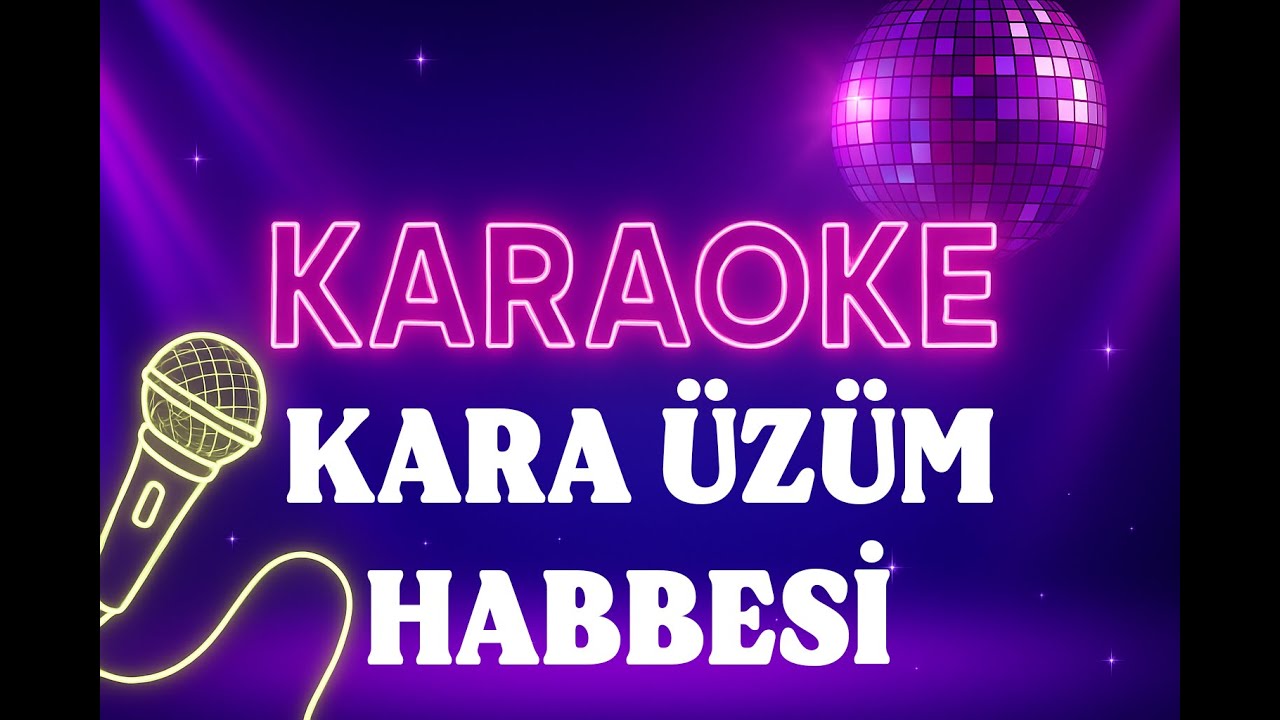 İbrahim Tatlıses - Kara Üzüm Habbesi (Vokalli) KARAOKE