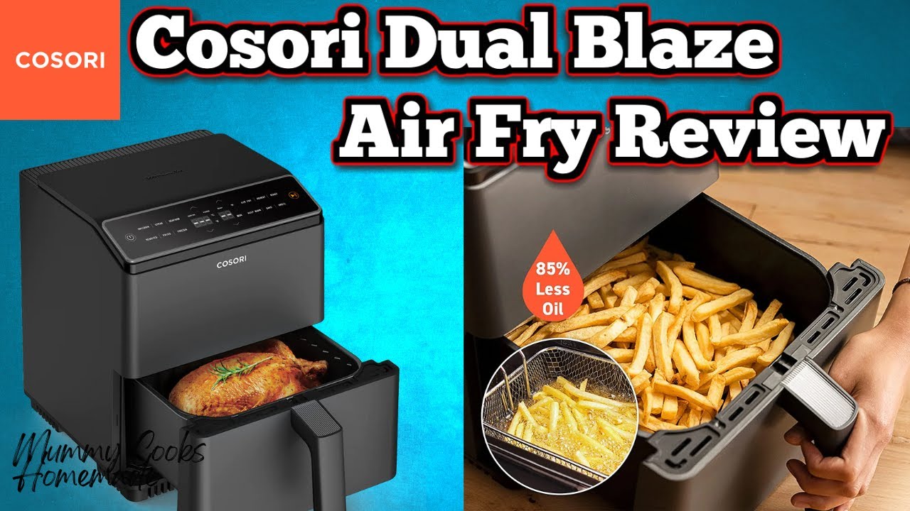 Cosori Dual Blaze 6.4L Review With Easy Air Fryer Recipes
