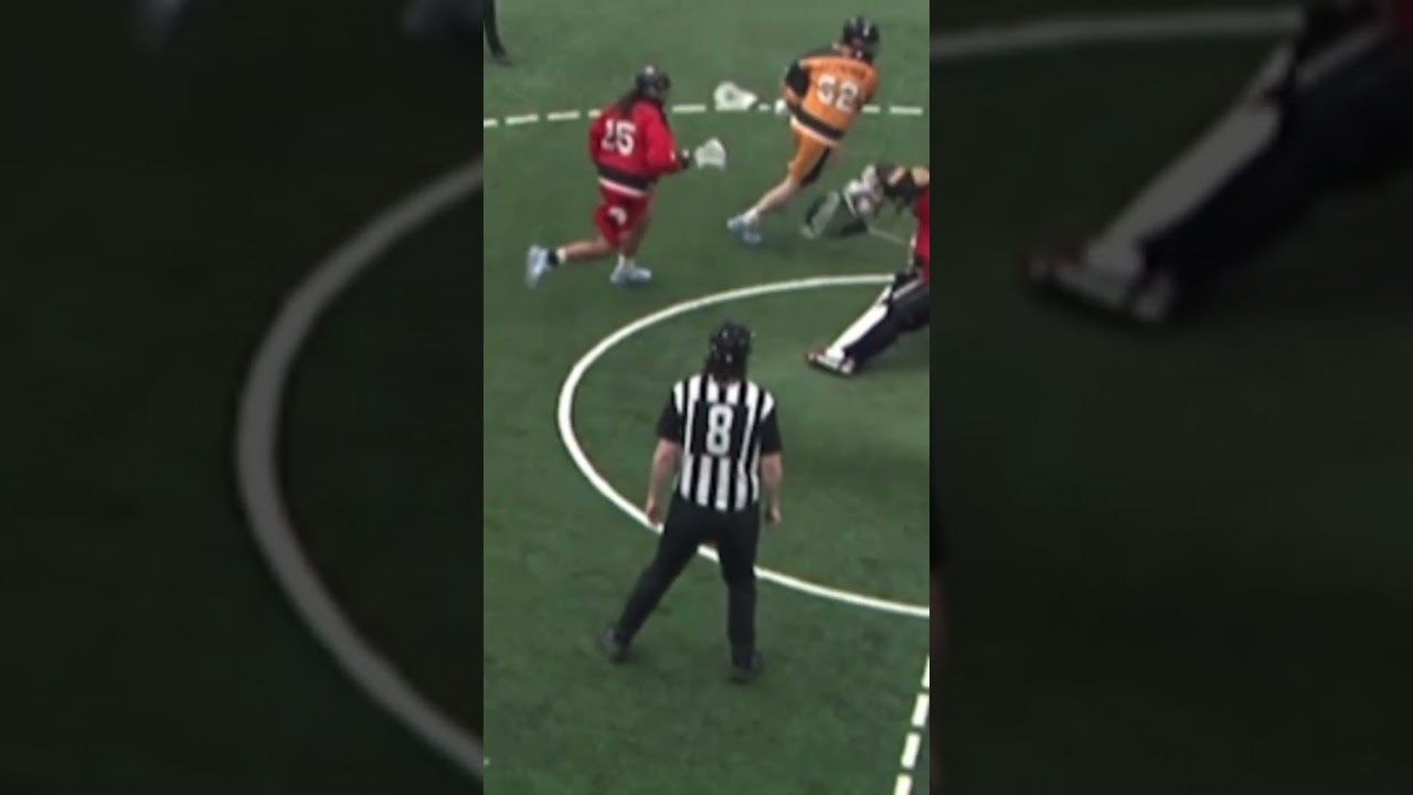 Back handed goal Declan Fitzpatrick  box lacrosse Jan 4,2026 