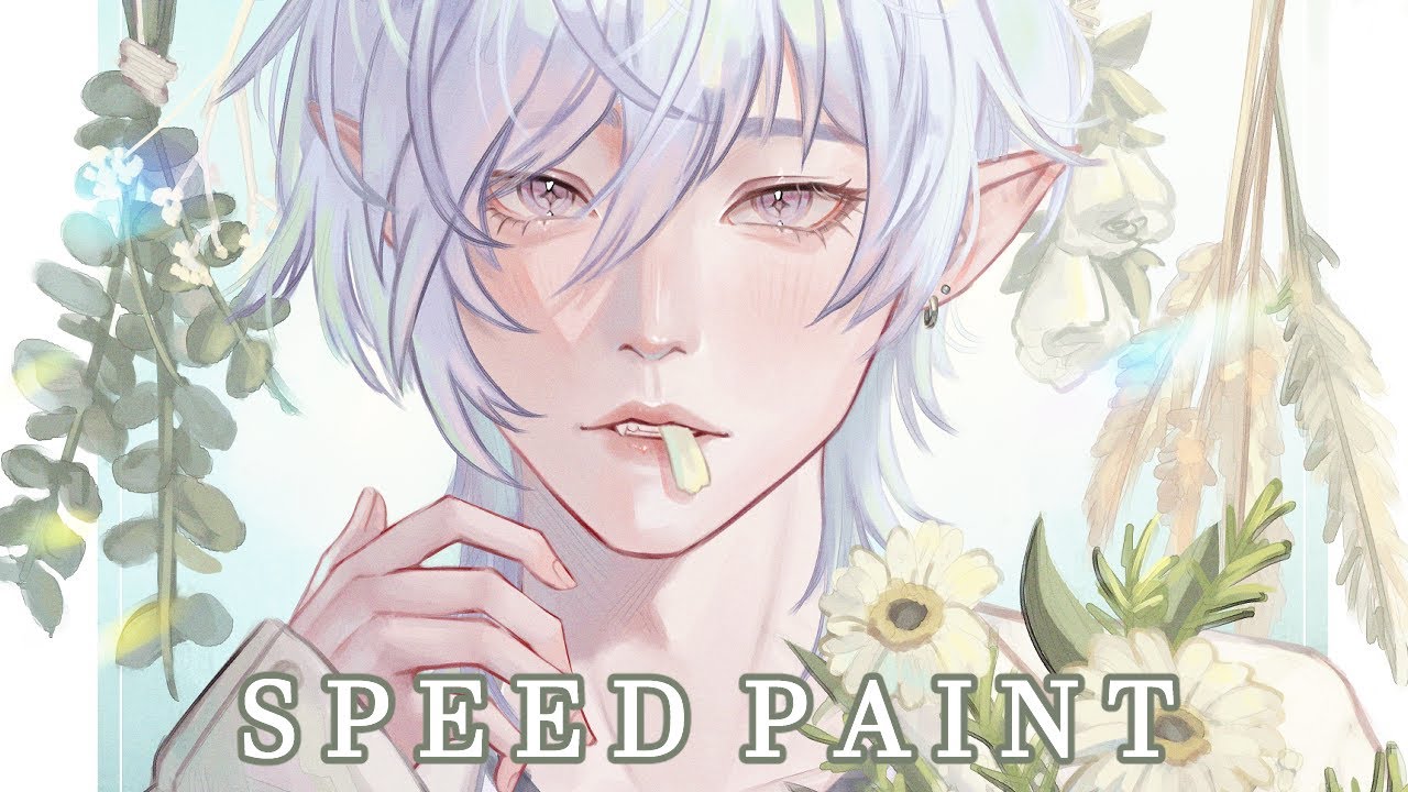 Dried Flowers | Clip Studio Paint | Speedpaint