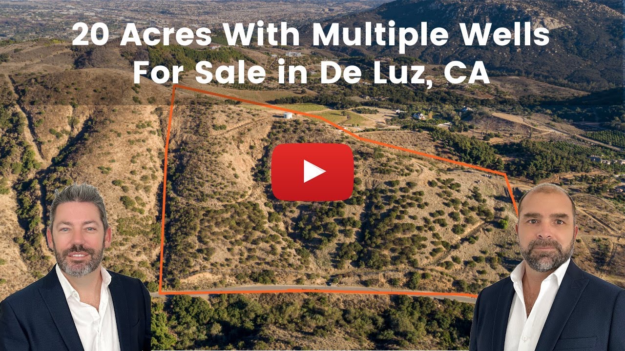 20 Acres For Sale - De Luz, California (Temecula)
