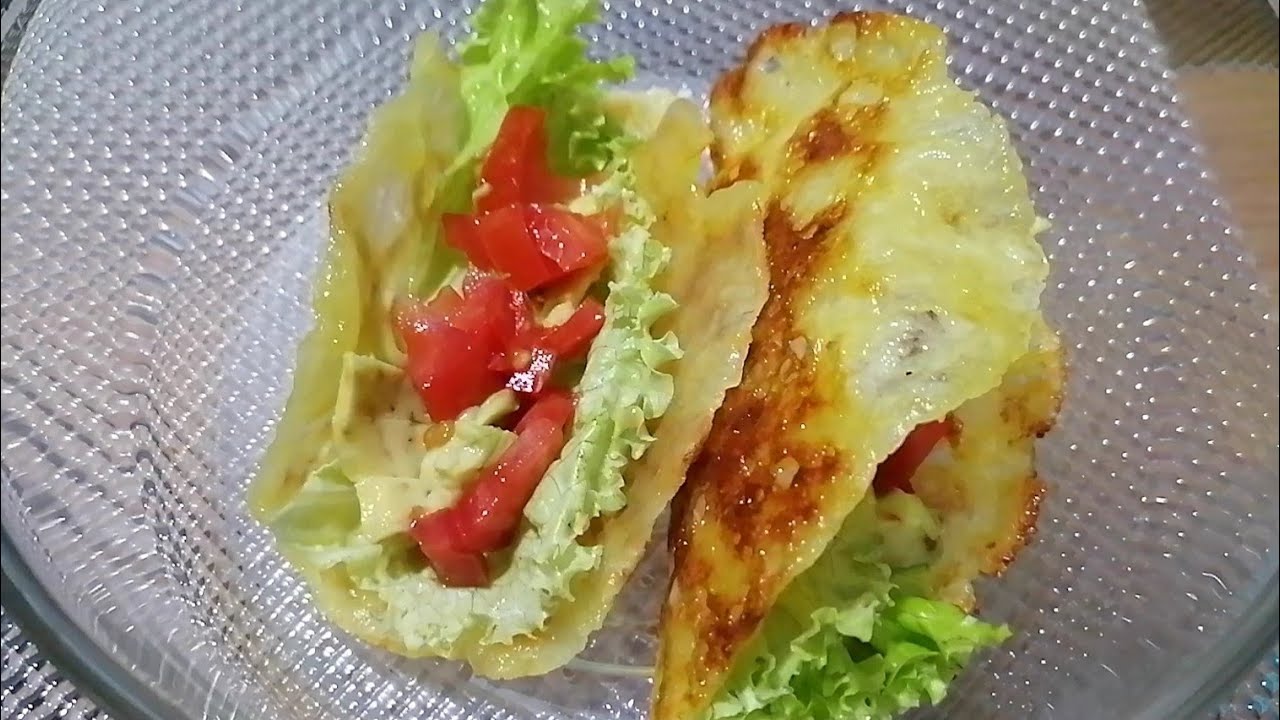 Keto Taco Shells with only 1-ingredient /No oven needed
