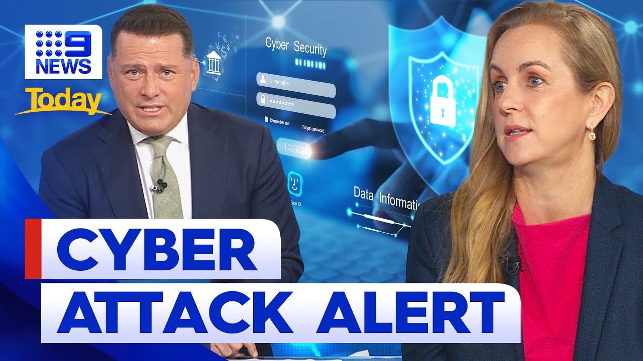 How big is the cyber attack threat in Australia? | 9 News Australia