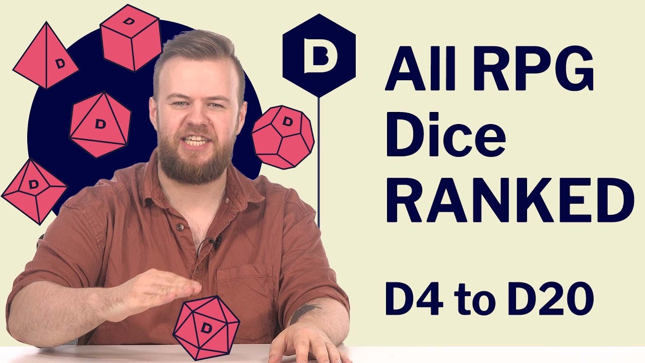 ALL RPG DICE RANKED | Best dice from d4 to d20