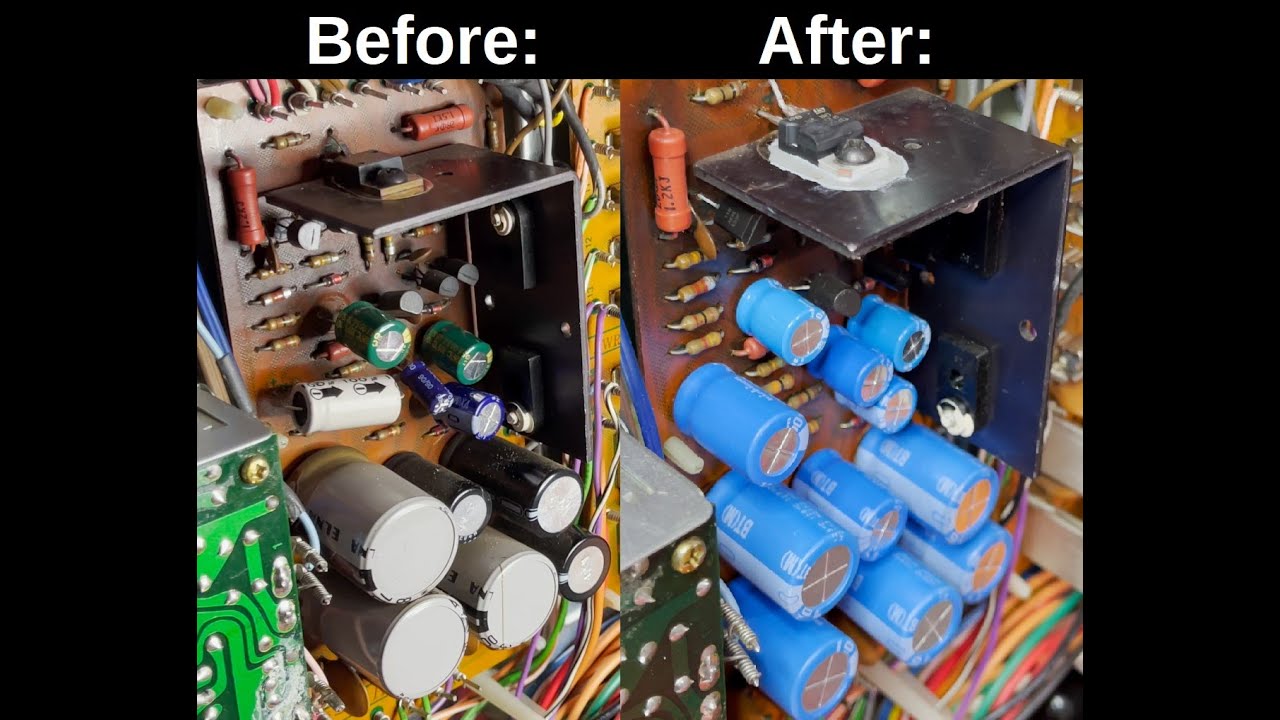 Repairing a Vintage Pioneer SX-1010 Receiver: Power Supply and Protection