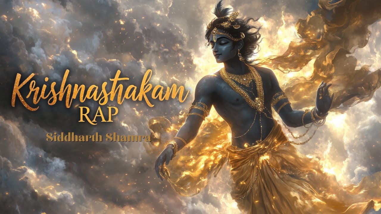 Krishnashtakam Rap | Siddharth Sharma | Bhaje vrajaika-mandanam | कृष्णाष्टकम् | Devotional Rap
