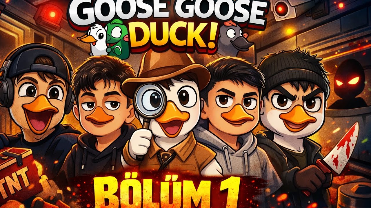 Bakalım kim pelikan | GOOSE GOOSE DUCK | BÖLÜM 1