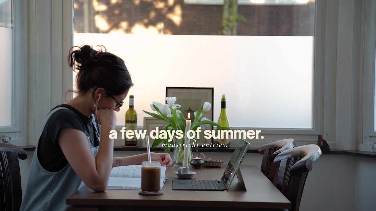 life in maastricht | dutch exams & summer gardening.