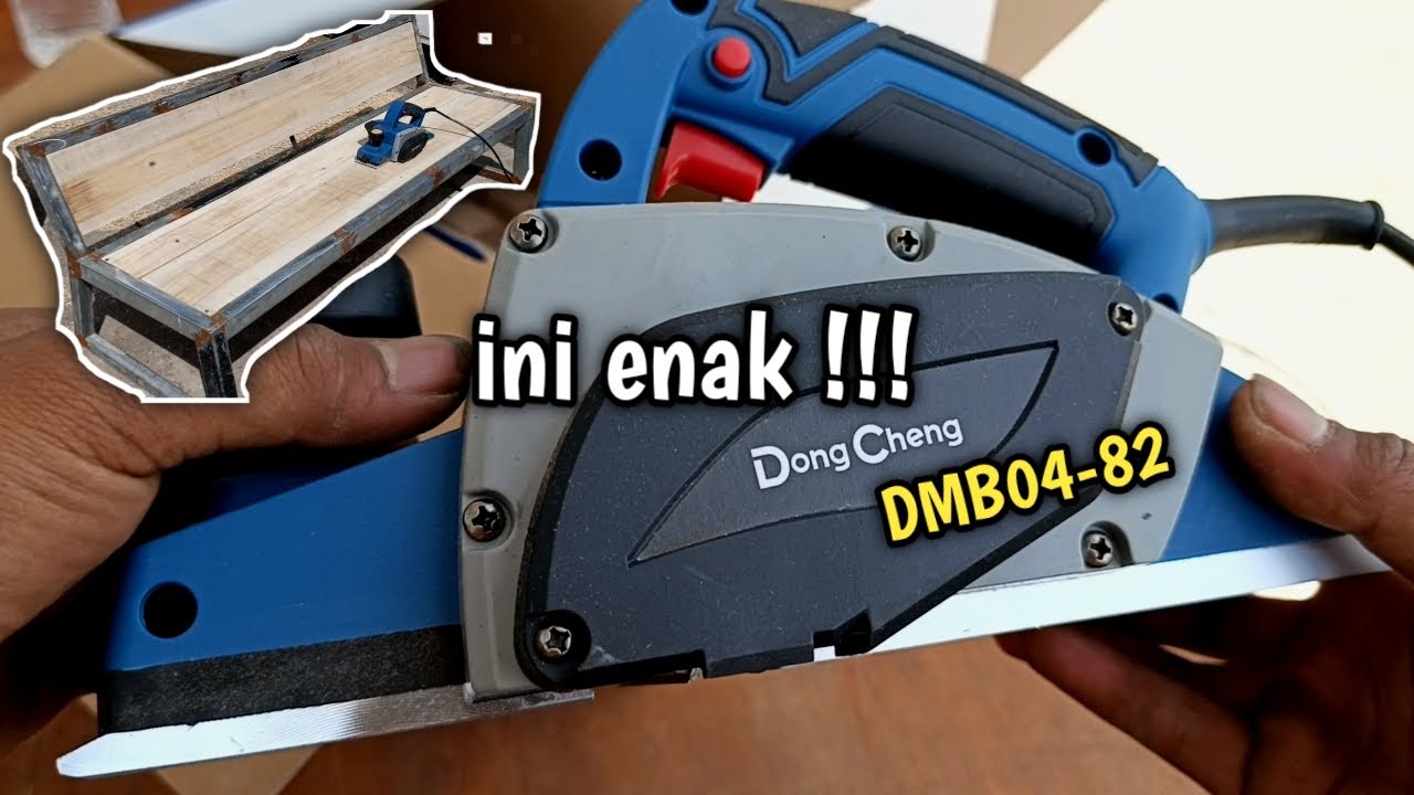 Review dan test langsung mesin sugu DONGCHENG DMB04-82 / test langsung bikin bangku / #dongcheng 