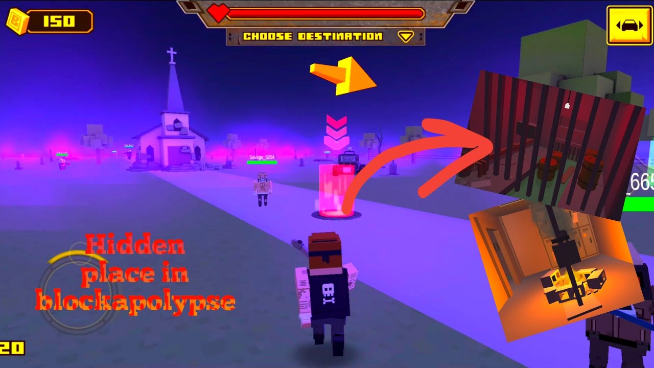 Hidden place in blockapolypse SUBSCRIBE