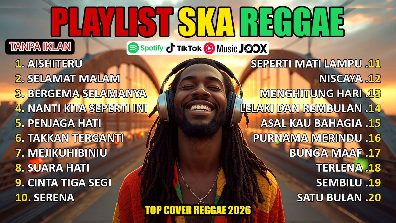 🔥 Full Album Reggae Top Lagu Spotify Indonesia 2026 Kumpulan Musik Cover SKA REGGAE SANTAI & KERJA