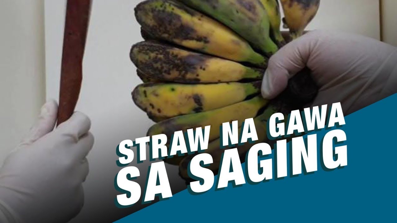 Stand for Truth: Balat ng saging, puwede gawing straw?