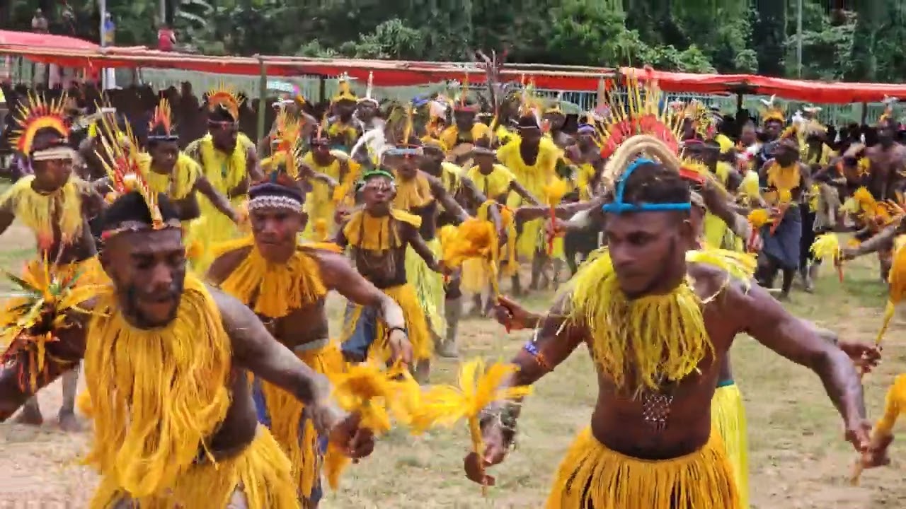 Langa Signal Stringband of Talasea District, West New Britain Province, PNG