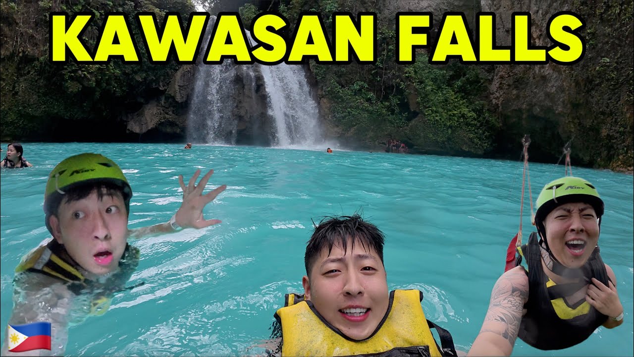 Conquering My Fear of Cliff Jumping at Kawasan Falls 🇵🇭