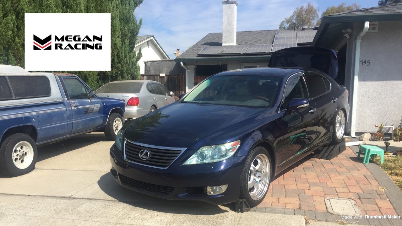 Megan  Muffler install in 2010 Lexus LS460
