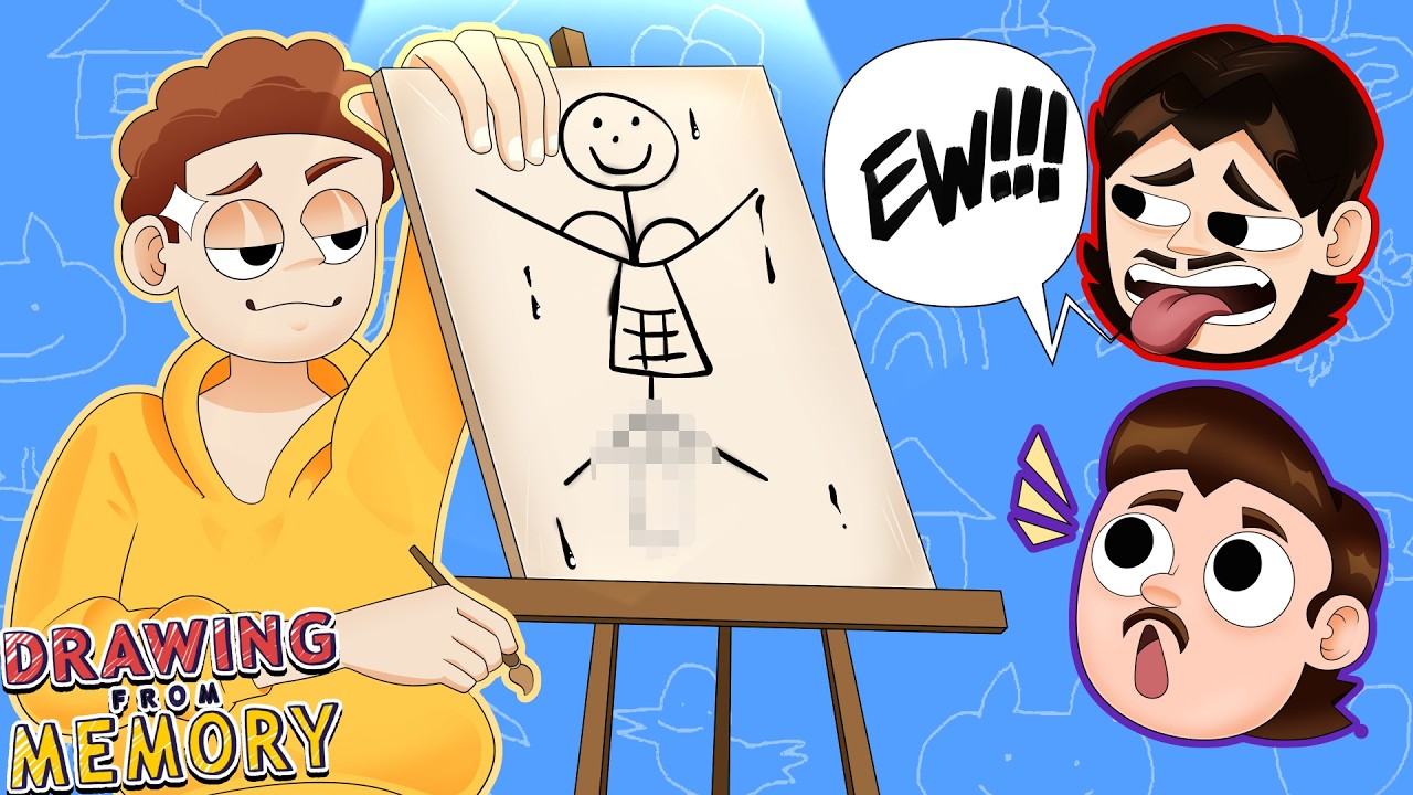My Friends Were NOT Ready for This Drawing!