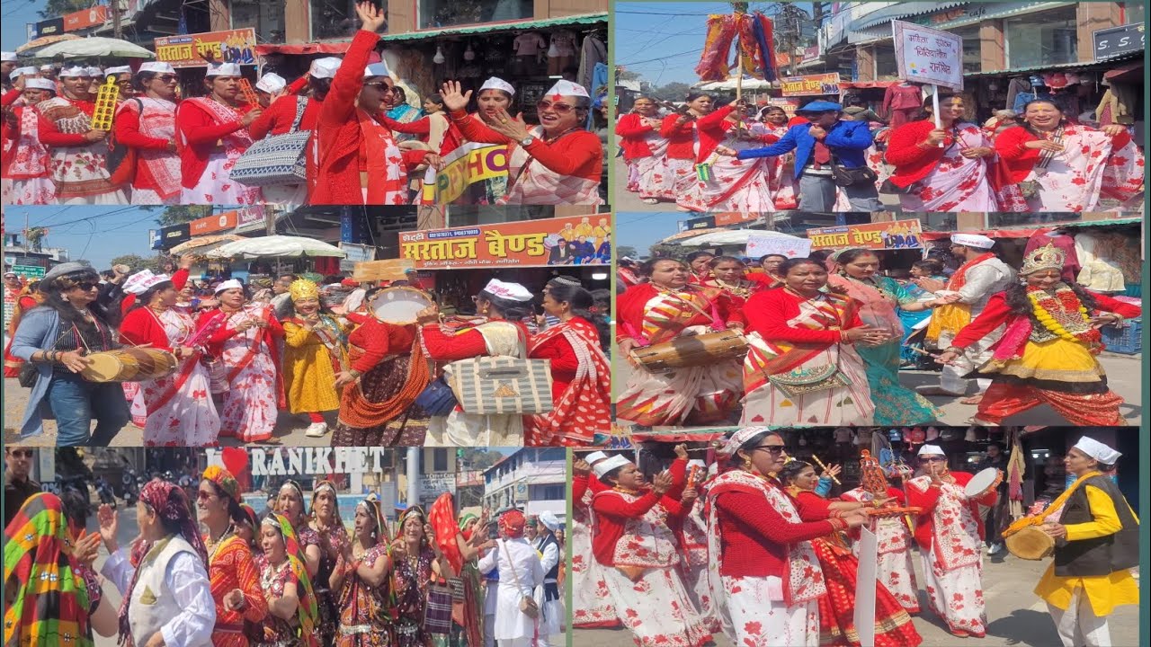 रानीखेत में महिलाओं की होली #ranikhet #uttarakhand #holi #holispecial #holi2025 #ranikhetholi
