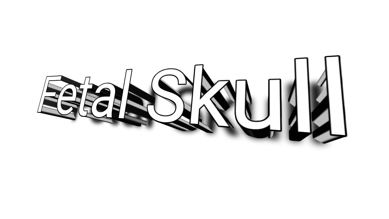 شرح Fetal Skull بالتفصيل 💗💯💫🔥❤️🤲.