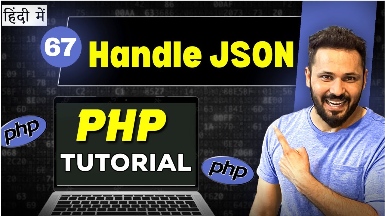 Php Tutorial in Hindi #67 Handle JSON data