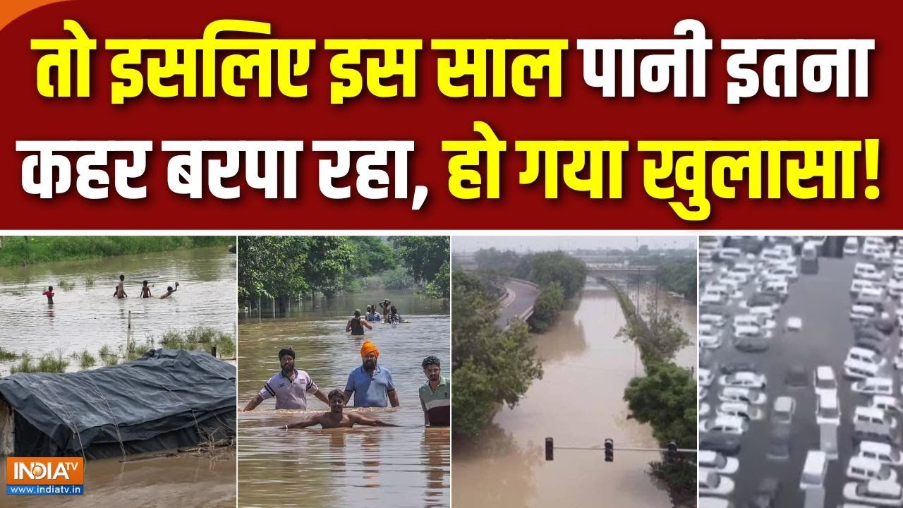Flood & Weather Report: क्यों नहीं बंद हो रहा पानी का कहर? | Delhi Flood | Punjab Flood |Uttarakhand