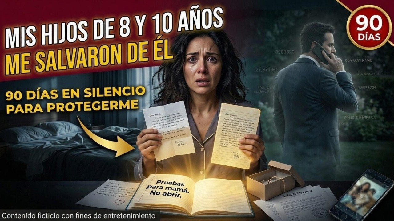 Mis hijos de 8 y 10 años juntaron pruebas 90 días para salvarme | Reddit Flash