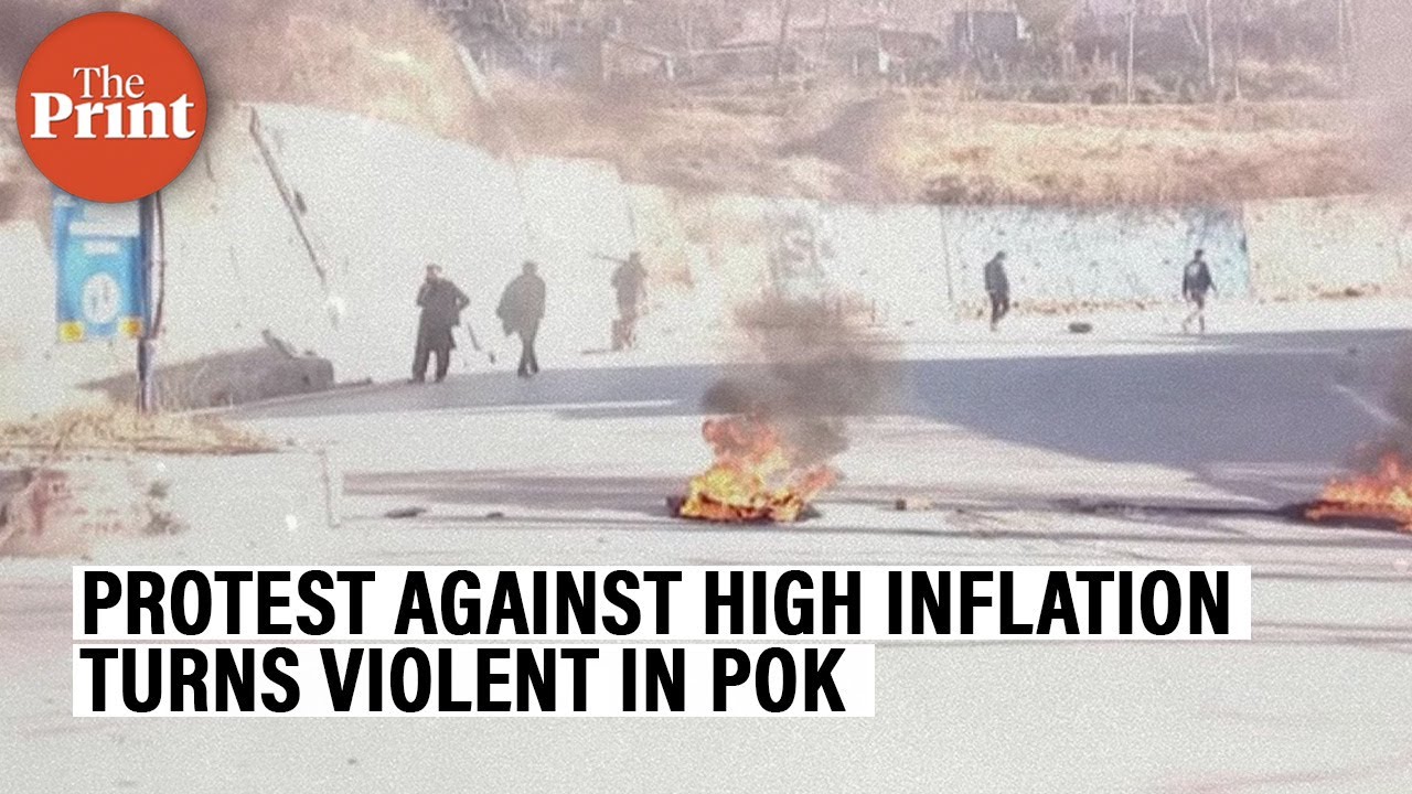 Clashes erupt in PoK after protest against high inflation turns violent
