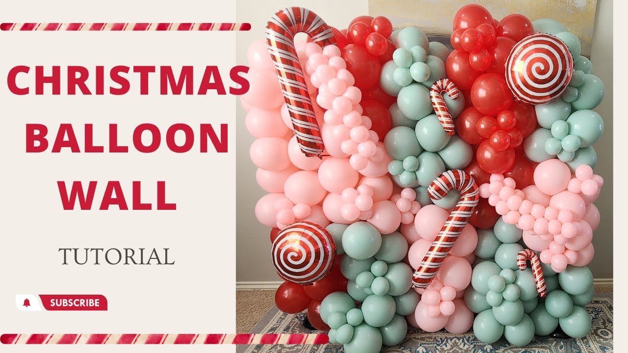 Christmas Balloon Wall