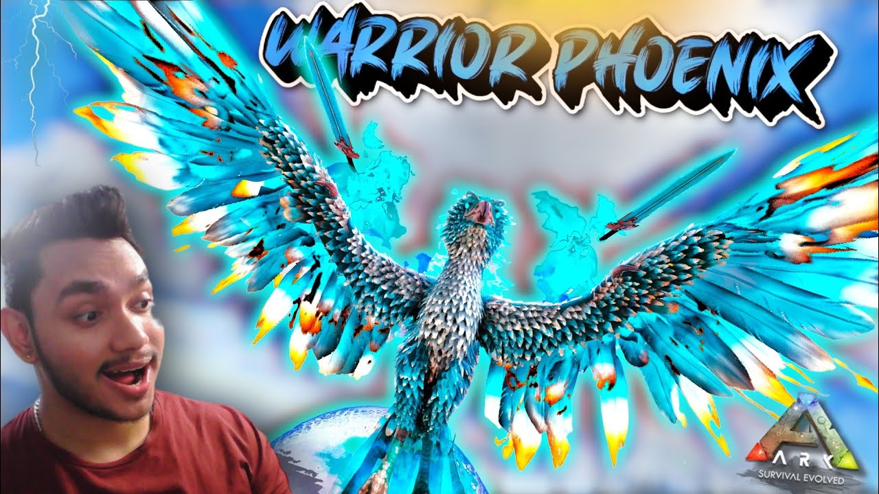 A GOD PHOENIX THAT CAN SHOOT SWORDS ! - Ark Survival Evolved|ARK MEGA MODDEDD DAY 8