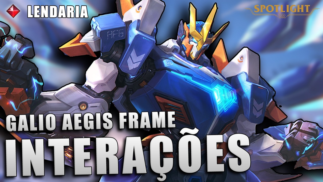 GALIO AEGIS FRAME INTERAÇÕES