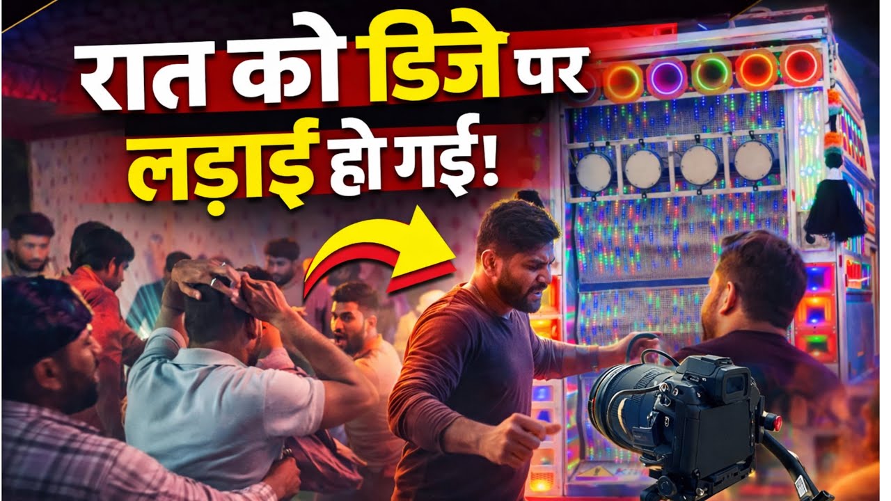 रात को डीजे पर लड़ाई हो गई ll #youtubeviral #dancerlife #ytshorts #vlog #dj #dance #viral 