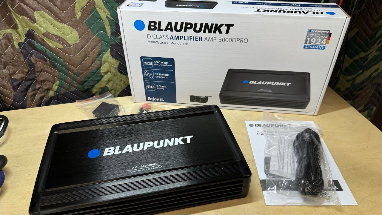 Обзор Blaupunkt AMP-3000DPRO и динамометрический усилитель