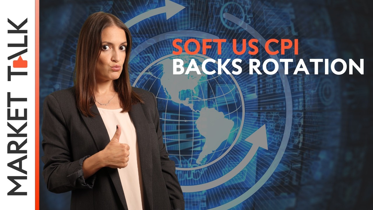 Soft US CPI reinforces rotation trade, as tech unease looms | MarketTalk: What’s up today?