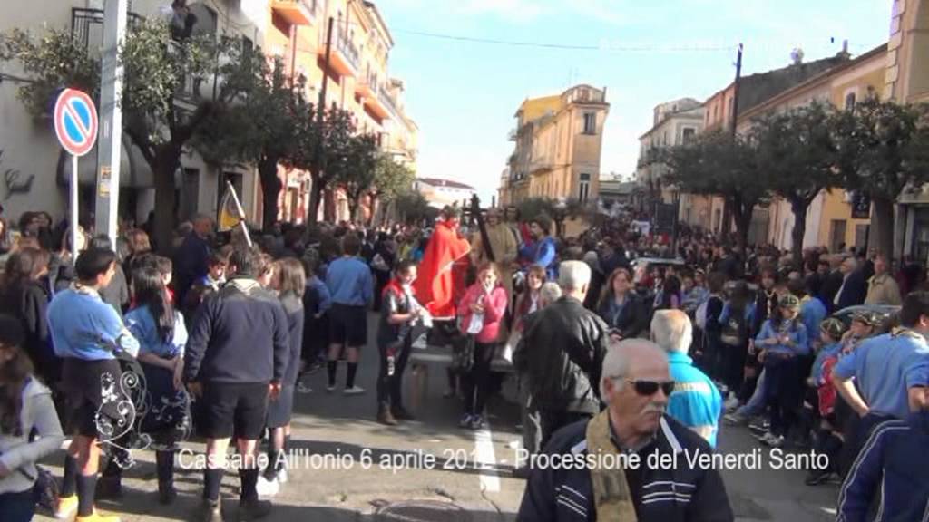 PROCESSIONE DEL VENERDI SANTO a Cassano Allo Ionio (CS)