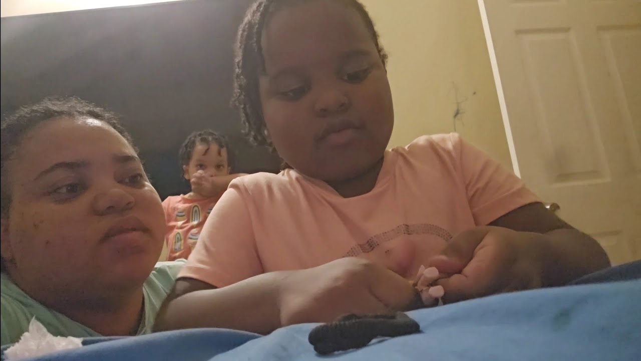 We were at grandma's house.