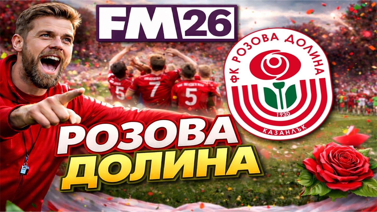 FM26 - РОЗОВА ДОЛИНА КАЗАНЛЪК - Епизод 5 - ПРИ ПРОФЕСИОНАЛИСТИТЕ !!