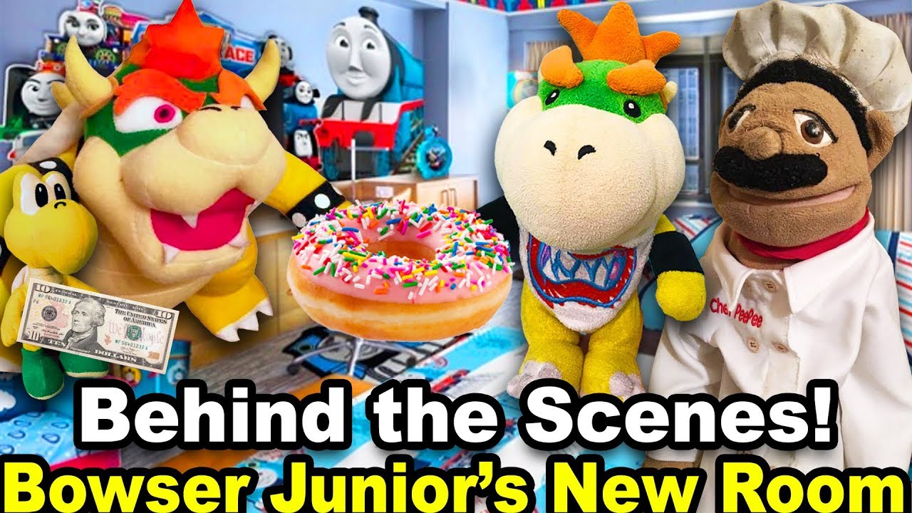 Bowser Junior's New Room - Behind The Scenes!