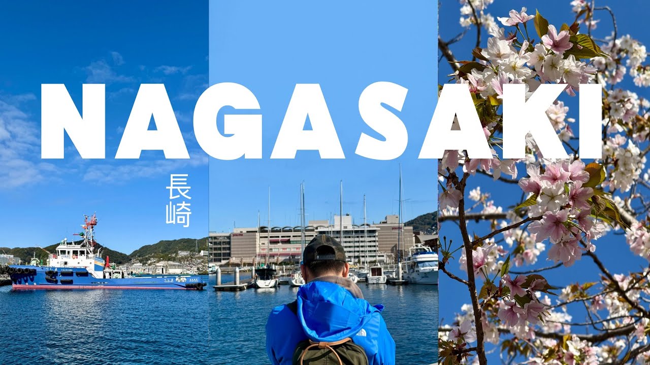 48 Hours in Nagasaki 🇯🇵🌸⛩ | Top Sakura Hanami Spot, Sanno & Suwa Shrine, Mount Inasa & Seaside Parks