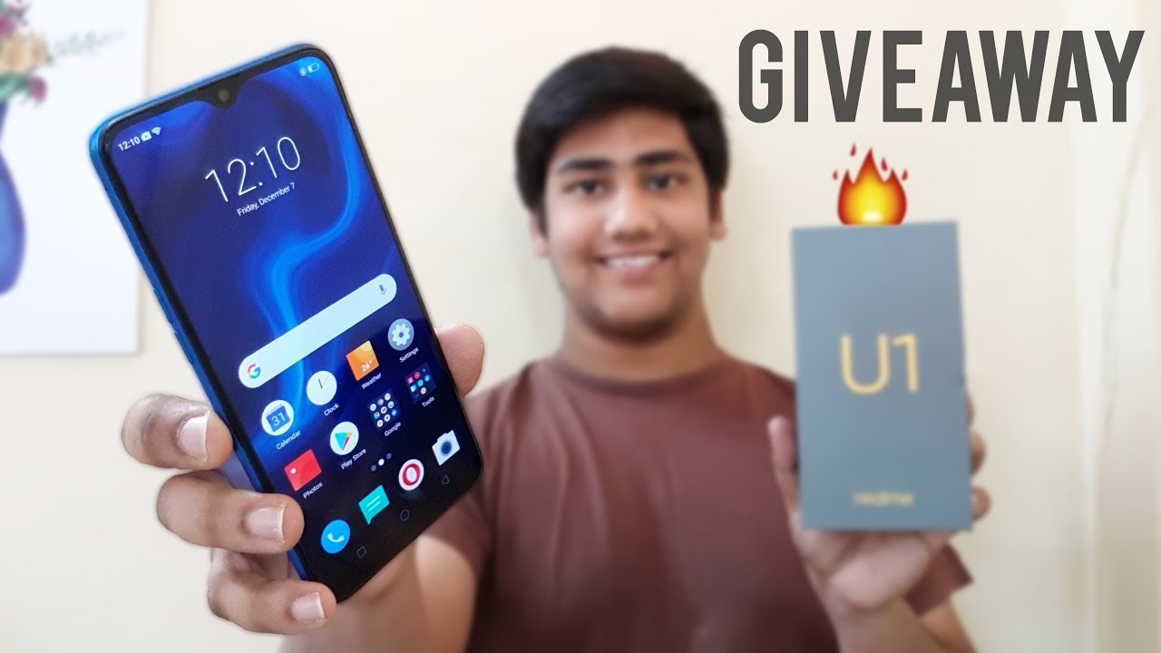 Realme U1 Unboxing & GIVEAWAY 🔥