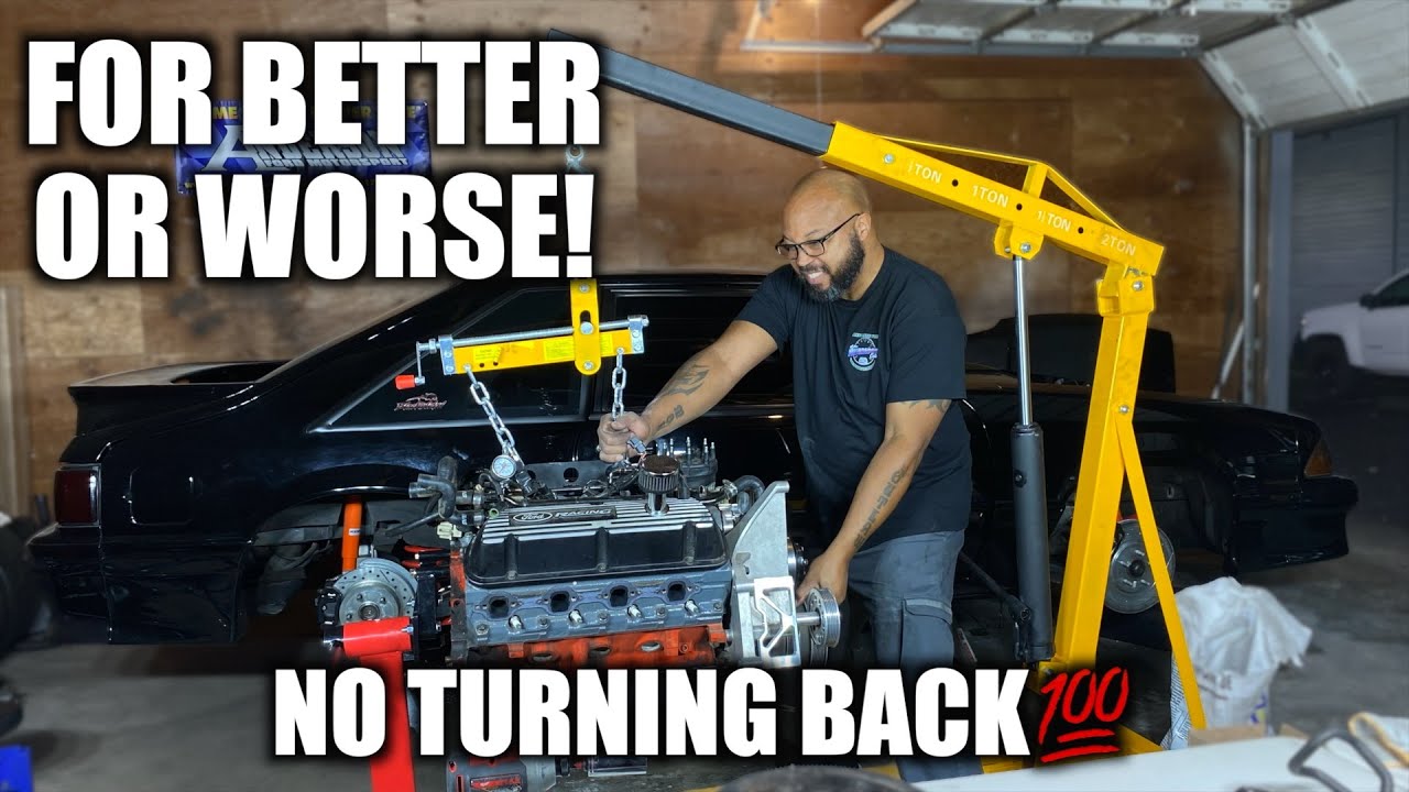 Дело сделано! Прощаемся со старым Foxbody 302!!♾️💯 #foxbody #mustang #engine