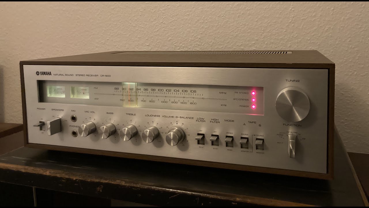 YAMAHA CR-600 : Detailled and accurate sound